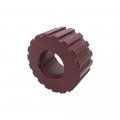 19 Tooth Crank Gilmer Pulley 05-09 In Wide 3 8 Pitch 1 Mandrel 1 Keyway Black Anodized Aluminum Universal 