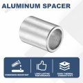 10pcs Aluminum Spacer 7 16 Od X 5 Id 9 Length Screw Standoff Bushing Plain Finish Unthreaded Round Metal For Screws Bolts And