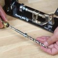 Trend Hss Pocket Hole Jig Drill Bit With Quick Release Hex Shank Depth Setting Collar 3 8 Inch For Hardwoods Softwoods Ph Drill