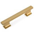 Cosmas 10 Pack 702-5gc Gold Champagne Contemporary Cabinet Hardware Handle Pull 5 Inch 128mm Hole Centers 