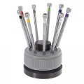 9 Pcs Precision Watch Flat Blade Slotted Screwdriver Set Watchmakers Tools For Eye Glass Repair And Small Electronics Model 9sd 