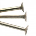 Ilovetool16mm Diamond Grinding Bits Head Flat Nail Tip Lapidary Tools For Stone Pack Of 3pcs