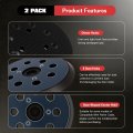 5 In Sander Pad 2 Pack 8 Hole Hook And Loop Replacement For Bo5030 K Ros Replaces 343 343k 390 382