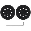5 In Sander Pad 2 Pack 8 Hole Hook And Loop Replacement For Bo5030 K Ros Replaces 343 343k 390 382 