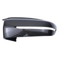 Left And Right Side Door Mirror Covers Wing Rearview Housing Caps Carbon Fiber Style For B-mw G20 G22 G23 M Sport