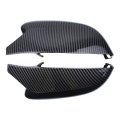 Left And Right Side Door Mirror Covers Wing Rearview Housing Caps Carbon Fiber Style For B-mw G20 G22 G23 M Sport