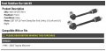 Front Stabilizer Bar Link Kit Set Of 2 Compatible With 1996-2002 Toyota 4runner