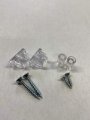 Complete Set Of 2 Sink Tip-out Snap In False Drawer Front Clips
