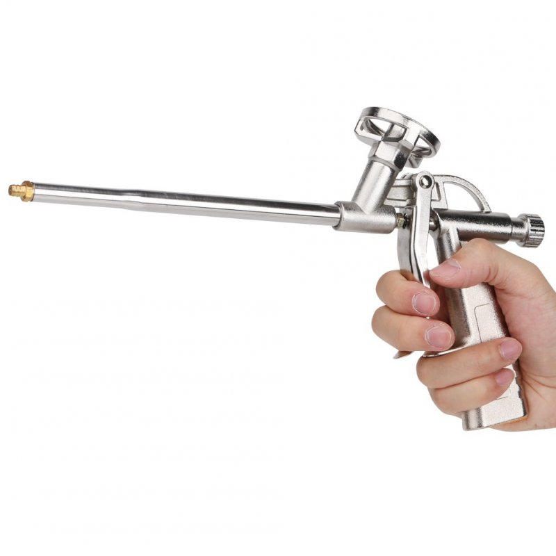 Pu Spray Foam Gun 31 5cm 8mpa 5l Min Heavy Duty Insulation Expanding Caulking With Handle Suitable For Filling Sealing Windows
