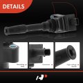 A-premium Engine Ignition Coil Pack Compatible With Ford F-150 2018-2023 Explorer 2020-2023 Edge 2019-2023 Bronco Police