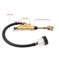 Universal Motorcycle Rear Brake Pump Master Cylinder Hydraulic With Reservoir For Most Dirt Bike Atv Gold