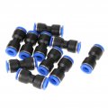 Connect Connections For 1 4 Inch 5 16 3 8 6mm 8mm 10mm Pipe Pcs Quick Release Straight Push Connectors Air Line Fittings Tu The