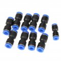Connect Connections For 1 4 Inch 5 16 3 8 6mm 8mm 10mm Pipe Pcs Quick Release Straight Push Connectors Air Line Fittings Tu The