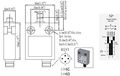 Suns International Sn3201-sp-d Plunger Compact Limit Switch W M12 Connector Bottom 