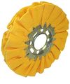 Divine Brothers 30001900 16 Ply Cutmaster Cotton 8-inch Diameter 3-inch Center Hard Yellow 
