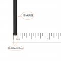 Uxcell Silicone Wire 18 Awg Ultra Flexible 600v Electric Strands Of Tinned Copper 10 Ft White Black Red