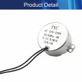 Heyiarbeit Synchronous Motor 50-60hz Ac 220v 4w 8-10rpm Cw Ccw Tyc-50 Horizontal Hole Shaft For Cup Turner Hand-made School