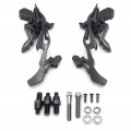 Httmt Mt252-011 Ttt003- Black Custom Hot Momma Mirror Fit Compatible With H-d Electra Heritage Sportster Glide