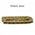 Gxywady Gold Motorcycle Drive Chain 525 120 Link With O-ring Replacement For Atv Pitch