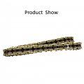 Gxywady Gold Motorcycle Drive Chain 525 120 Link With O-ring Replacement For Atv Pitch