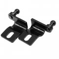 X Autohaux 1 Pair 10mm Car Ball Studs Mounting Brackets Black For Gas Struts Shocks