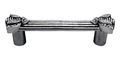 Vicenza Designs K1106 Pollino Bee Pull 3-inch Antique Silver 