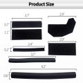 Hard Top Foam Blocker Seal Kit 68026937ab For Wrangler Jk 2007 To 2017 And 2018 Unlimited 17 Piece Self Adhesive Set