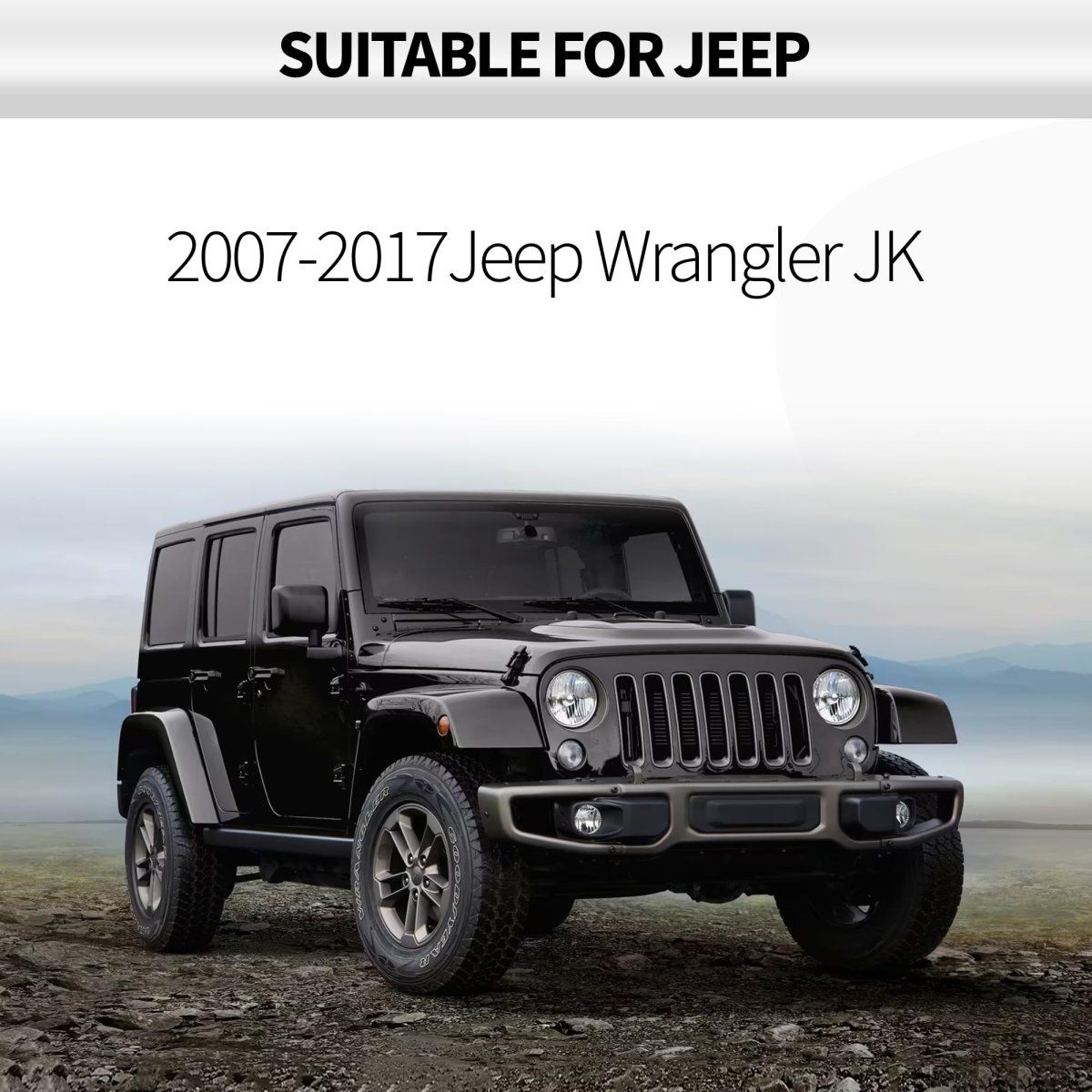 Hard Top Foam Blocker Seal Kit 68026937ab For Wrangler Jk 2007 To 2017 And 2018 Unlimited 17 Piece Self Adhesive Set