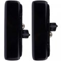 Door Handles Exterior Front Driver Passnger Side Replacement Fit For 1992-2005 Astro Gmc Safari Outside Black 2pcs 