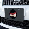 Graphics More Ninja Face Head Funny Novelty Metal Vanity Tag License Plate