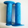 7 8 Practical Motorcycle Hand Grips Dirt Bike Motocross Gel Handlebar 2pc- Light Blue