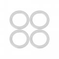 X Autohaux 25pcs M14 Silver Tone Oil Drain Plug Gaskets Replacement For Hyundai 21513-23001