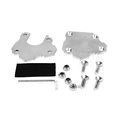 Universal Motorcycle Stainless Steel Side Enlarger Foot Kickstand Stand Extension Plate Pad For Sporter Scooter