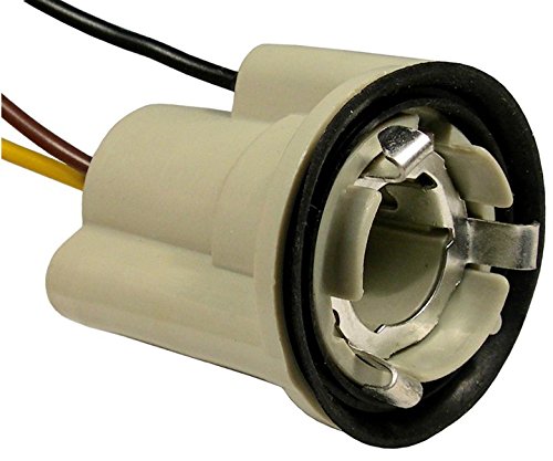 3-wire Double Contact Automotive Electrical Socket 5402pt White Painted Finish
