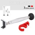 Jfg Racing Motorcycle Rear And Front Wheel Stand Lift Trail Easy Portable The Sixth Generation Silver