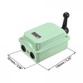 Uxcell Drum Switch Qs-30 3 Positon Forward Off Reverse Motor Control 30a