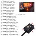 1-6 Speed Led Display Gear Indicator Meter Waterproof For Kawasaki Er6f Er6n Er-6n Ninja 250r 400r 650r Zx6r Zx-6rr 10r Vulcan