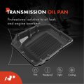 A-premium Transmission Oil Pan Sump With Drain Plug Compatible Land Rover Lr2 2008-2015 Range Evoque 2012-2015 2 0l 3 2l Petrol