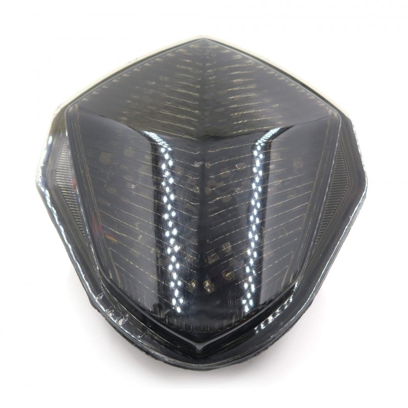 Led Tail Brake Light With Turn Signals For Suzuki Gsxr1000 2003 2004 Smoke Lens Waterproof Integrated Assembly 12v