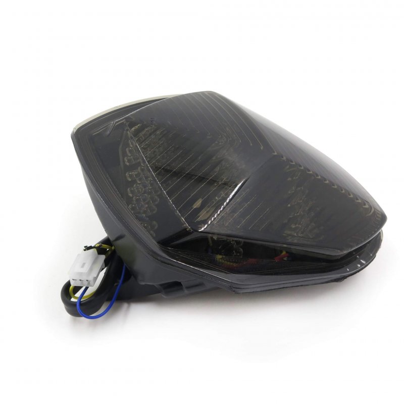 Led Tail Brake Light With Turn Signals For Suzuki Gsxr1000 2003 2004 Smoke Lens Waterproof Integrated Assembly 12v