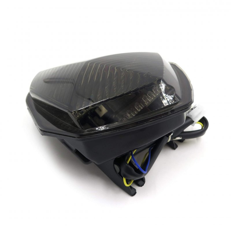 Led Tail Brake Light With Turn Signals For Suzuki Gsxr1000 2003 2004 Smoke Lens Waterproof Integrated Assembly 12v