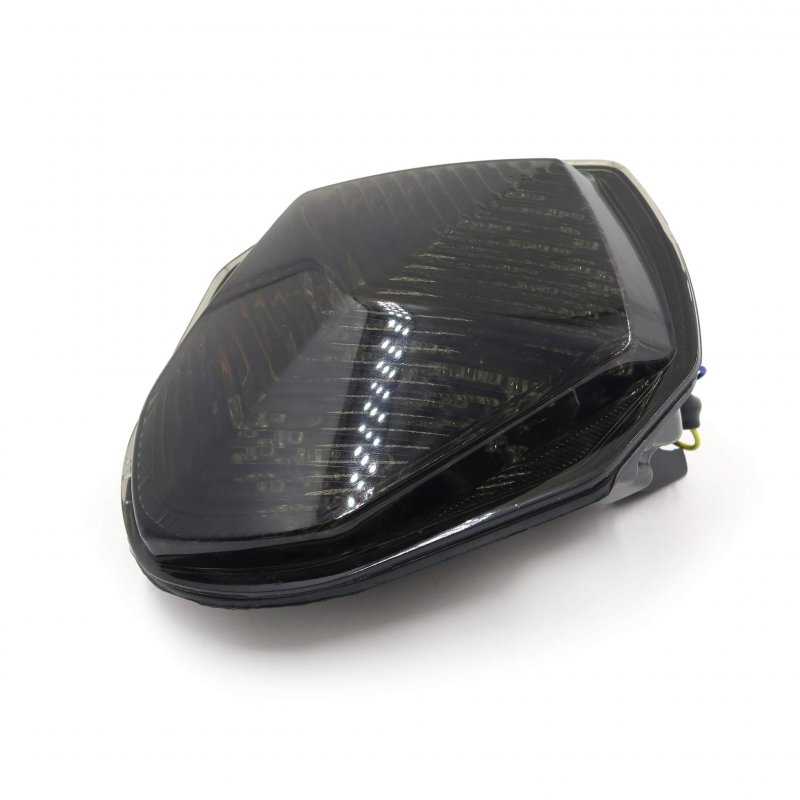 Led Tail Brake Light With Turn Signals For Suzuki Gsxr1000 2003 2004 Smoke Lens Waterproof Integrated Assembly 12v
