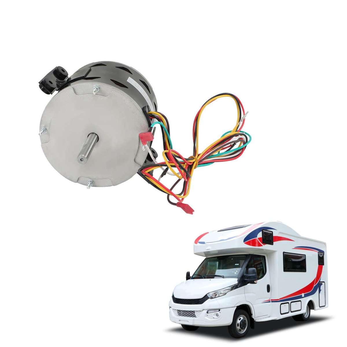 Ac Condenser Fan Motor Replacement For Brisk Air Ii Rv Conditioners 20435 3315332005