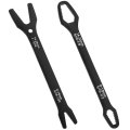 Universal Wrench Set Multi-functional Sae Metric 38 Sizes In 2 Pieces