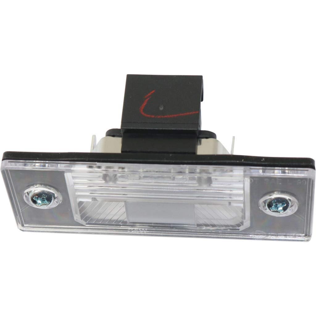 License Plate Light For Volkswagen Touareg 2004 2010 Rear Driver Or Passenger Side Clear Plastic Lens Vw2870111 1j5943021d