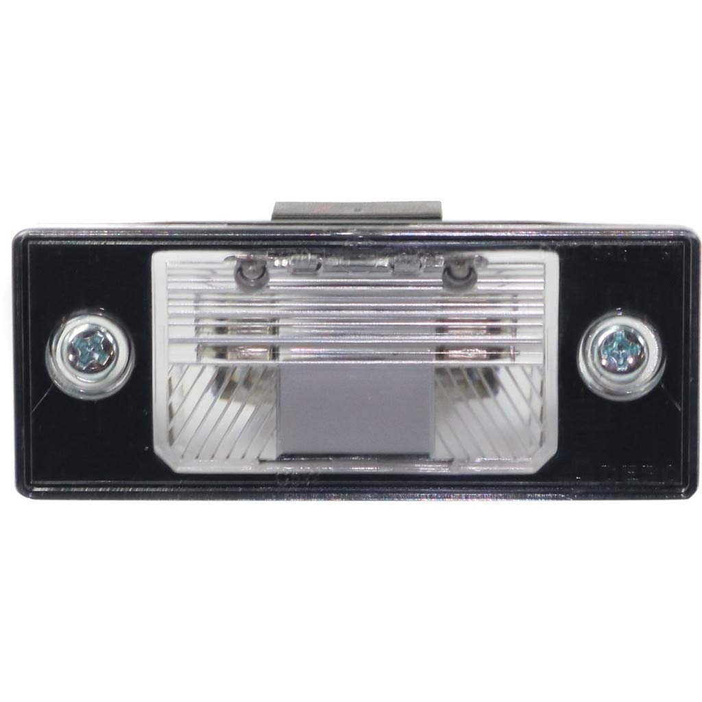 License Plate Light For Volkswagen Touareg 2004 2010 Rear Driver Or Passenger Side Clear Plastic Lens Vw2870111 1j5943021d