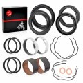 Fork Bushing Dust Oil Seals Kit For Kawasaki Ninja 650 Er650 En650 Ex650 Klr650 Ej800