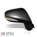 Auto Dynasty Lx1321135 Factory Style Passenger Right Side Mirror Manual Folding Power Adjust Heated Glass Turn Signal Puddle