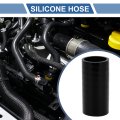 1 Pcs Straight Coupler Silicone Hose 40mm 57 Id 100mm 3 94 Length 0 Degree Car Coolant 3-ply 4mm Thickness Air Intake Turbo