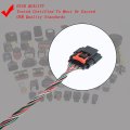 02818926624 Mass Air Flow Sensor Harness Connector Plug Replacement For Chevrolet Cruze 4l 6l 8l Sonic Trax 1 Limited 1 1 Buick